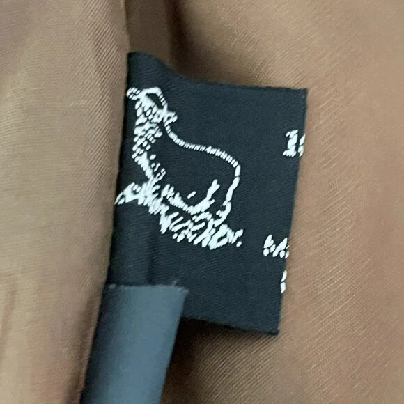 Giorgio Sant Angelo Womens VTG Wool Houndstooth Blazer 10 Academia Oversized - Picture 8 of 11